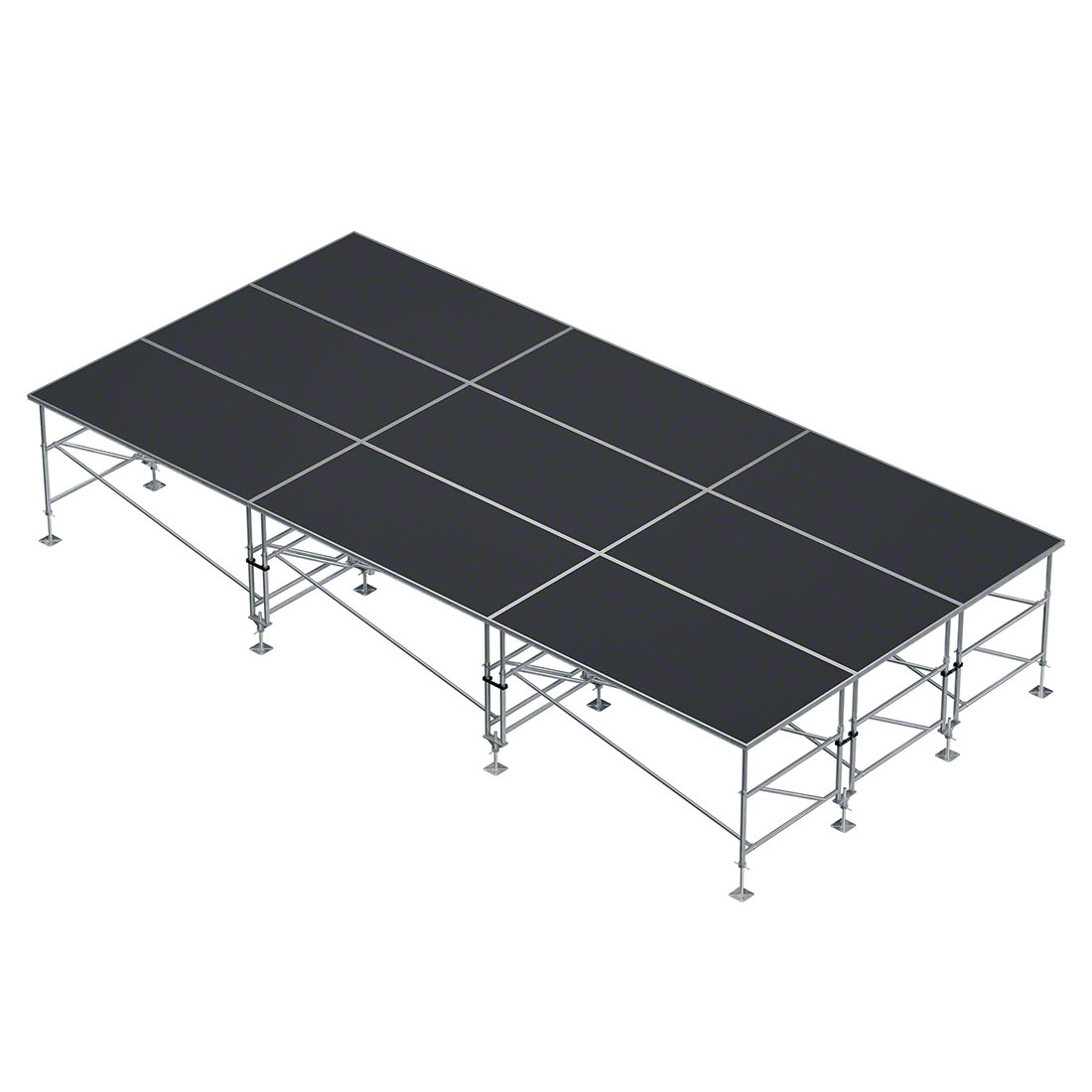 StageQ 12'x24' Z-Frame Portable Stage, 36